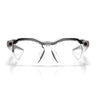 Oakley Occhiali da Vista OW8002 800205 Meta HSTN Trasparente Trasparente Grigio Unisex Fotocromatic