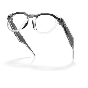 Oakley Occhiali da Vista OW8002 800205 Meta HSTN Trasparente Trasparente Grigio Unisex Fotocromatici 4