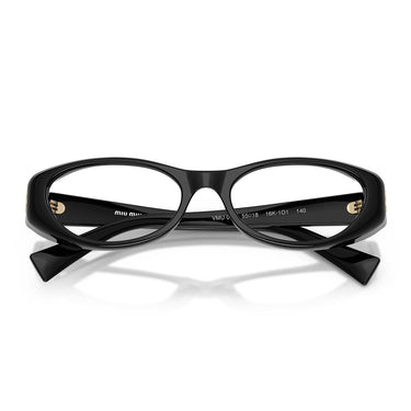 Miu Miu Occhiali da Vista MU03ZV 16K1O1 Nero/Trasparente Donna 4