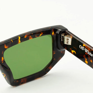 Off-White Sonnenbrille OERI13F 6055 Vancouver Havana/Grün Unisex 3