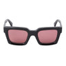 Off-White Occhiali da Sole OERI14C 1025 Clip On Nero/Rosa Unisex
