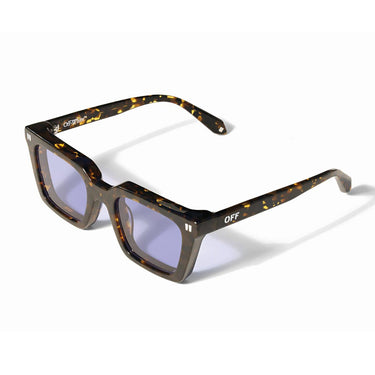 Off-White Occhiali da Sole OW1004 6055 Reno Marrone/Blu Unisex 2