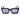 Off-White Occhiali da Sole OW1004 6055 Reno Marrone/Blu Unisex