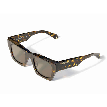 Off-White Occhiali da Sole OW1006 6055 Davie Marrone Verde Unisex 1