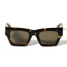 Off-White Occhiali da Sole OW1006 6055 Davie Marrone Verde Unisex