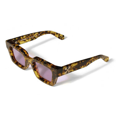 Off-White Occhiali da Sole OW1022 6045 Virgil Marrone Viola Unisex 2