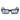 Off-White Occhiali da Sole OW1032 1040 Huntington Nero Blu Unisex