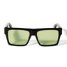 Off-White Occhiali da Sole OW1034 1050 Casper Nero Verde Unisex