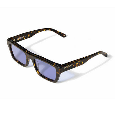 Off-White Occhiali da Sole OW1038 6045 Flint Marrone/Blu Unisex 1