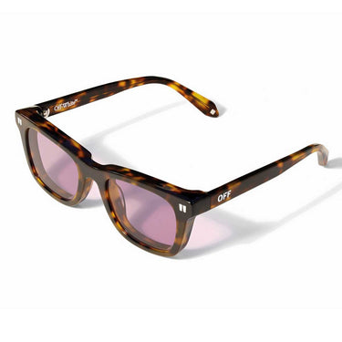 Off-White Occhiali da Sole OW1044 6D37 Katy Marrone/Viola Unisex 2