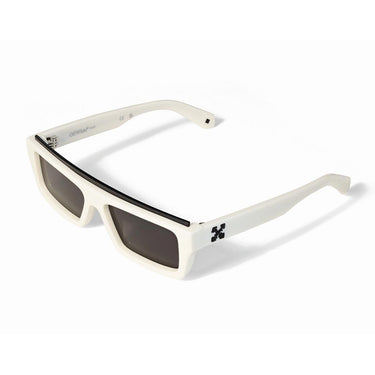 Off-White Occhiali da Sole OW1048 0107 Elisabeth S Bianco Grigio Scuro Unisex 2
