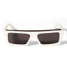 Off-White Occhiali da Sole OW1048 0107 Elisabeth S Bianco Grigio Scuro Unisex