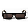 Off-White Occhiali da Sole OW1048 1007 Elisabeth S Nero Grigio Scuro Unisex