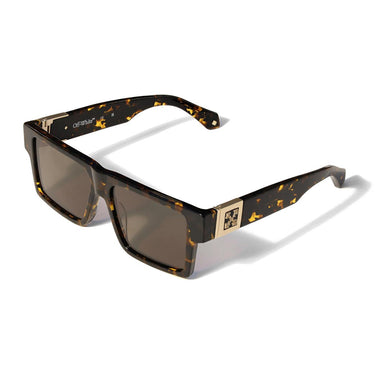 Off-White Occhiali da Sole OW1057 6055 Henderson Marrone/Verde Unisex 2