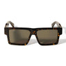 Off-White Occhiali da Sole OW1057 6055 Henderson Marrone/Verde Unisex