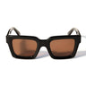 Off-White Occhiali da Vista OW9000 1064P Nero/Trasparente Con Clip Marrone Unisex