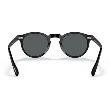 Oliver Peoples Occhiali da Sole OV5217S 1031P2 Gregory Peck Nero Semi Matte Grigio Scuro Unisex Polarizzati  4