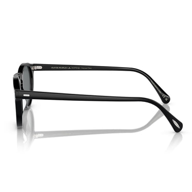 Oliver Peoples Occhiali da Sole OV5217S 1031P2 Gregory Peck Nero Semi Matte Grigio Scuro Unisex Polarizzati  3