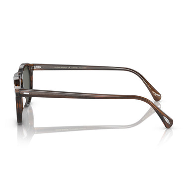 Oliver Peoples Occhiali da Sole OV5217S 1724P1 Gregory Peck Tuscany Tortoise Verde G-15 Unisex Polarizzati  3