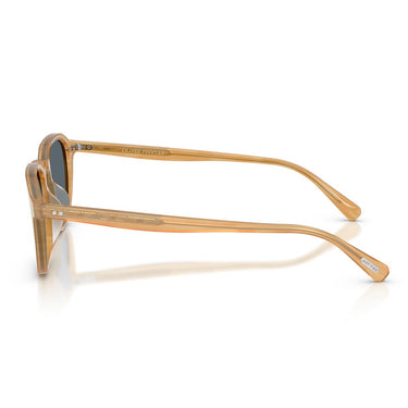 Oliver Peoples Occhiali da Sole OV5598SU 1779R5 Emryn Semi Matte Gold Wood/Blu Unisex 3