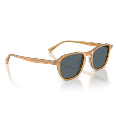 Oliver Peoples Occhiali da Sole OV5598SU 1779R5 Emryn Semi Matte Gold Wood/Blu Unisex 5