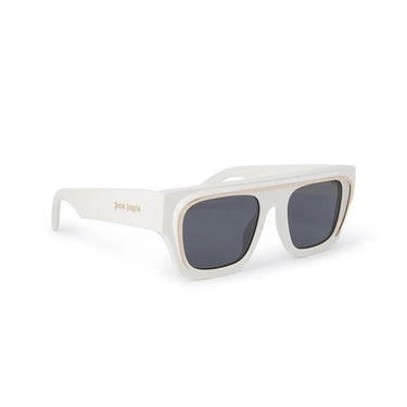 Palm Angels Sunglasses PERI061 0107 Salton White/Dark Gray Unisex