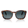 Persol Okulary Przeciwsłoneczne PO0082S 24/S3 Havana/Ciemny Niebieski Unisex Polaryzowane