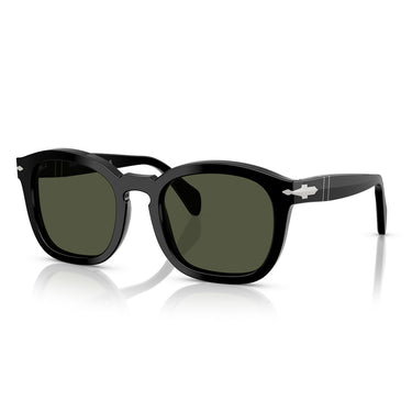 Persol Okulary Przeciwsłoneczne PO0082S 95/31 Czarny/Zielony Unisex 2