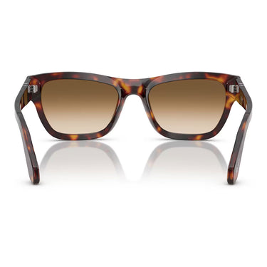 Persol Okulary Przeciwsłoneczne PO0091S 24/51 Brązowy/Brązowy Gradient Unisex 4