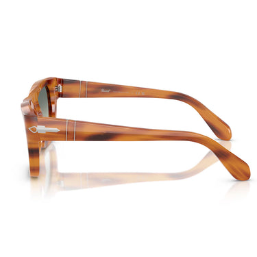 Persol Okulary Przeciwsłoneczne PO0091S 960/3A Brązowy Prążkowany/Zielony Gradient Unisex 3