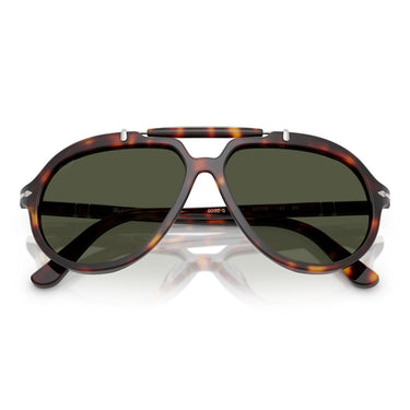 Persol Sonnenbrille PO0202S 24-31 X Netflix Serie Sienna Havana-Grün Unisex 4