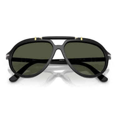 Persol Sonnenbrille PO0202S 95-31 X Netflix Serie Sienna Nero-Verde Unisex 6