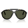 Persol Lunettes de Soleil PO0202S 95-31 X Netflix Serie Sienna Nero-Verde Unisex 1