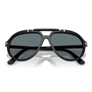 Persol Okulary Przeciwsłoneczne PO0202S 95/3R X Netflix Serie Senna Czarny/Niebieski Unisex 5
