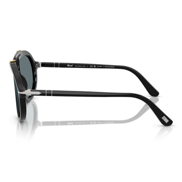 Persol Okulary Przeciwsłoneczne PO0202S 95/3R X Netflix Serie Senna Czarny/Niebieski Unisex 2