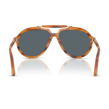 Persol Gafas de Sol PO0202S 960/R5 X Netflix Serie Senna Marrón/Azul Unisex