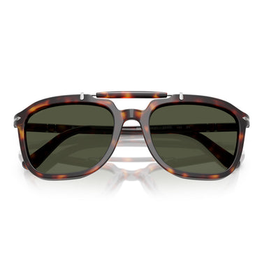 Persol Gafas de Sol PO0203S 24/31 Senna Havana/Verde Unisex Polarizadas 6