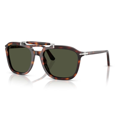 Persol Gafas de Sol PO0203S 24/31 Senna Havana/Verde Unisex Polarizados 1