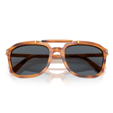 Persol Sonnenbrille PO0203S 960-R5 Senna Braun-Blau Unisex 4