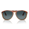Okulary Przeciwsłoneczne PO0649 1025S3 Havana-Niebieski Unisex