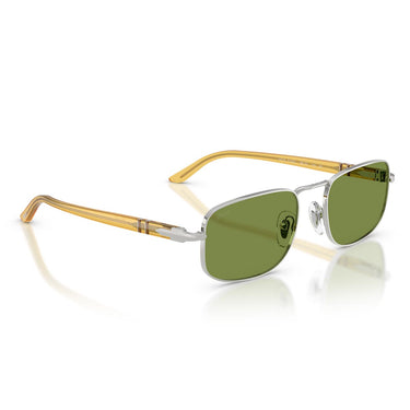 Persol Occhiali da Sole PO1027S 518/4E Argento/Verde Unisex 4