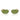 Persol Occhiali da Sole PO1028S 518/4E Giallo Argento/Verde Unisex