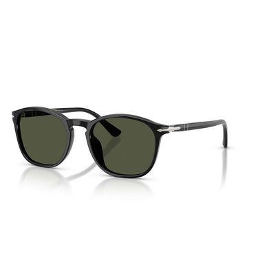 Persol Occhiali da Sole PO3007SX 95/31 Nero/Verde Unisex