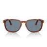 Persol Occhiali da Sole PO3019S 96 56 Terra Di Siena Azzurro Uomo 