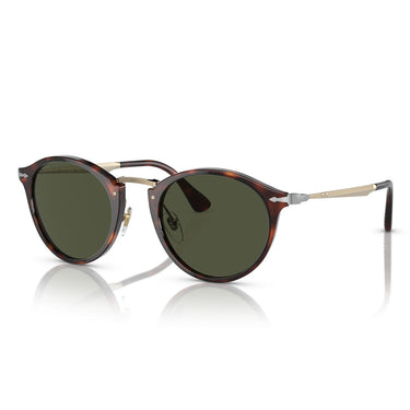 Persol Okulary Przeciwsłoneczne PO3166S 24-31 Havana-Zielony Unisex 1