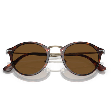 Persol Okulary Przeciwsłoneczne PO3166S 24 57 Havana Marrone Unisex Polaryzowane 4