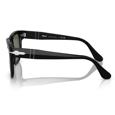 Persol Okulary Przeciwsłoneczne PO3306S 95/31 Czarny/Zielony Unisex 2