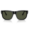 Persol Sunglasses PO3306S 95/31 Black/Green Unisex