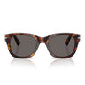 Persol Lunettes de Soleil PO3372S 24/B1 Havana/Gris Foncé Unisexe