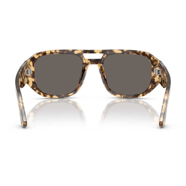 Persol Occhiali da Sole PO3373S 1056B1 Vincent Marrone Beige Tartarugato/Grigio Scuro Unisex 4